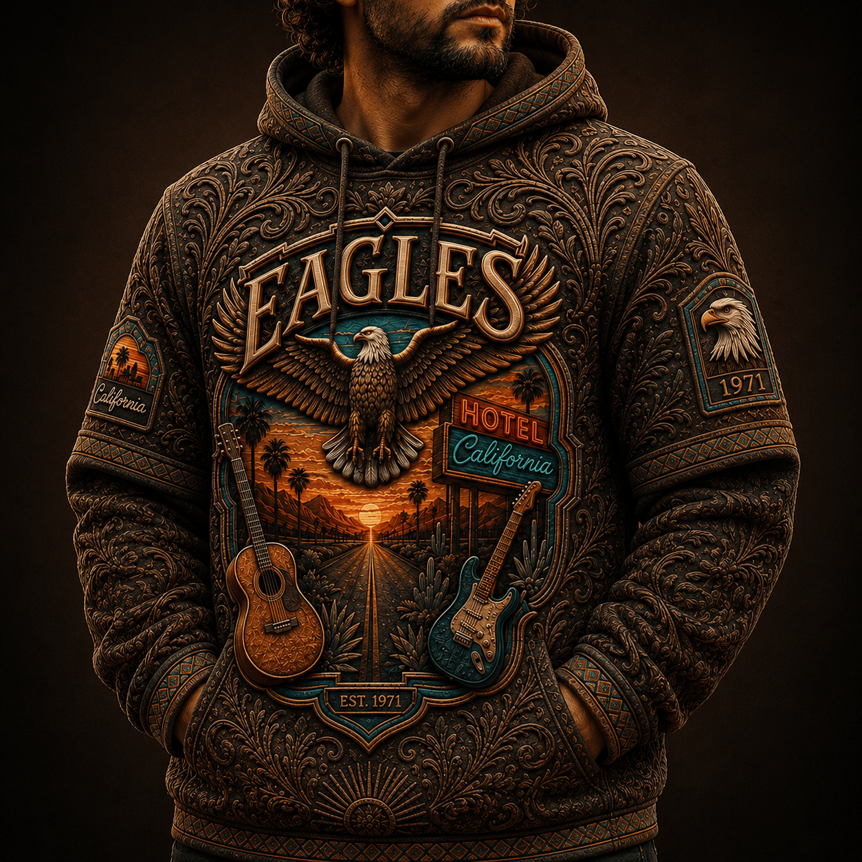 Premium EGL 3D Embossed Shirt TNSM