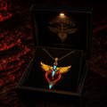 BJV Solid Gold Chain with Diamond Pendant TMH