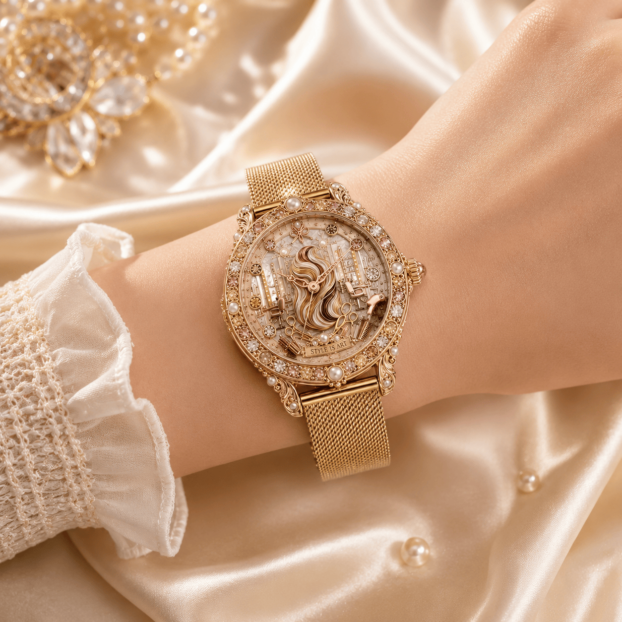 HRSL Premium Stainless Steel Watch NTNA