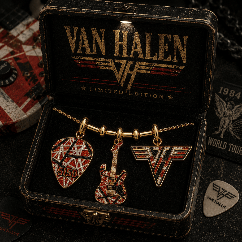 VHL Solid Gold Chain with Diamond Pendant BMD