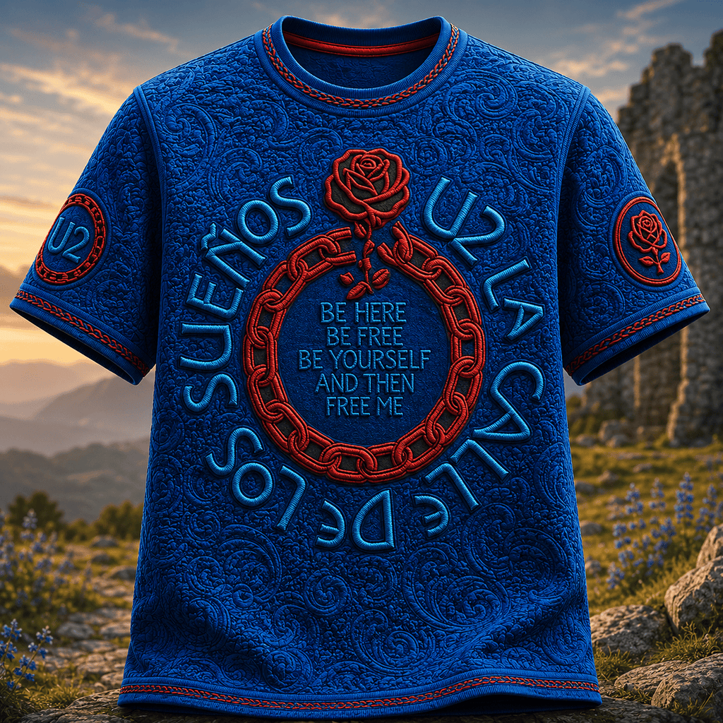 PREMIUM U2 3D EMBOSS SHIRT TTNL