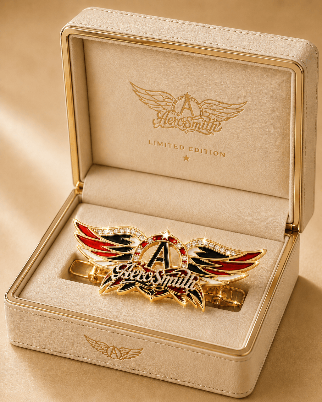 AER Elegant Gold Hair Clip For Women TMH