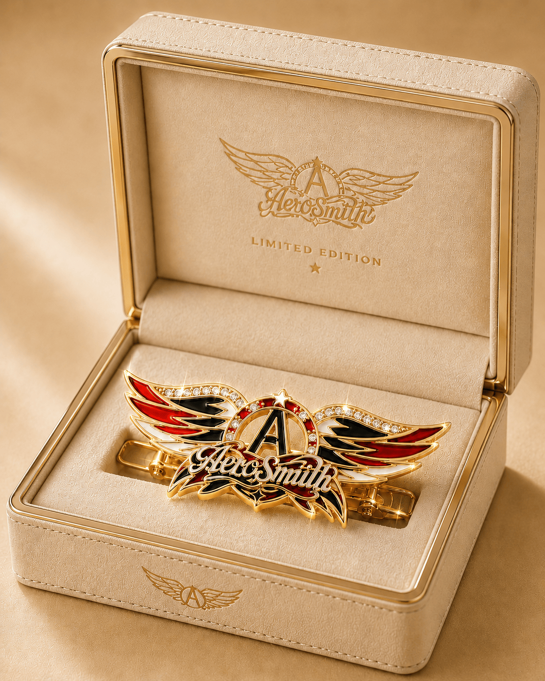 AER Elegant Gold Hair Clip For Women TMH