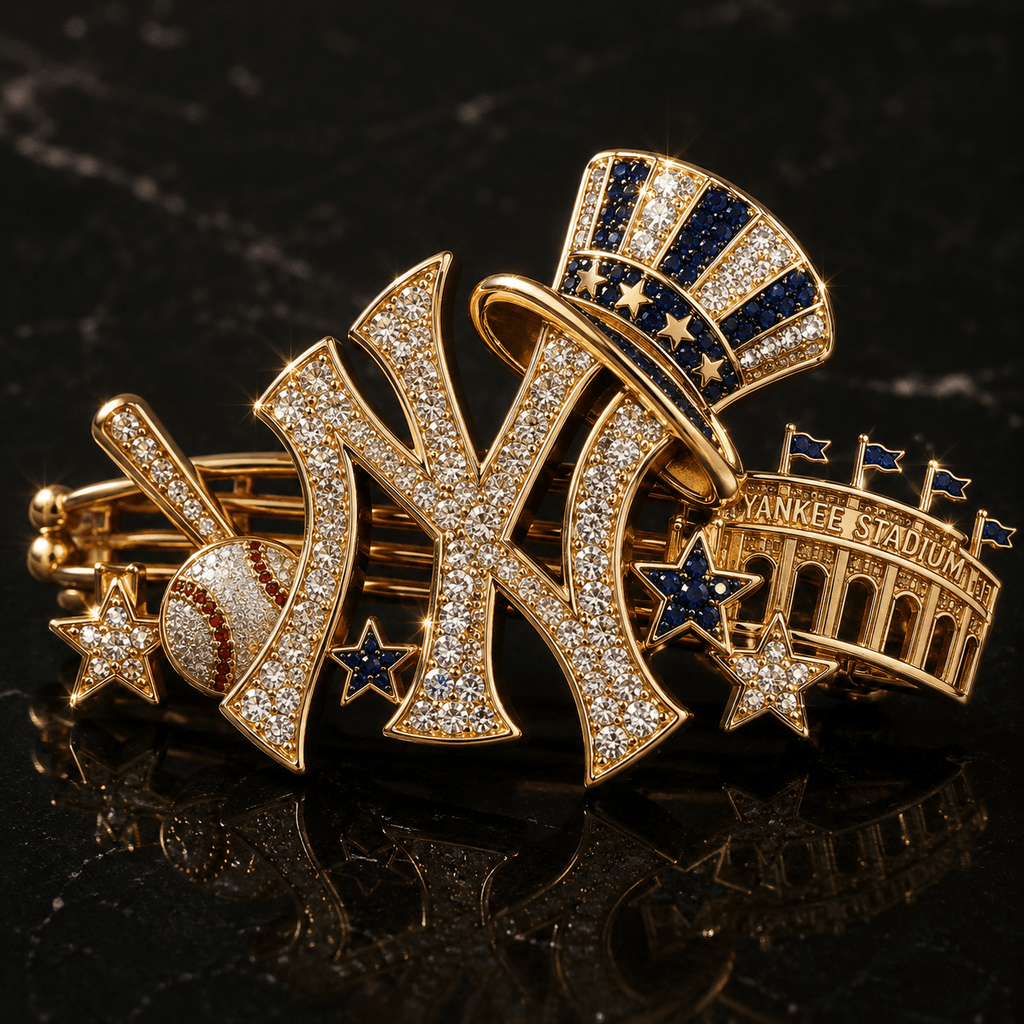 NYY Elegant Gold Hair Clip For Women BMD