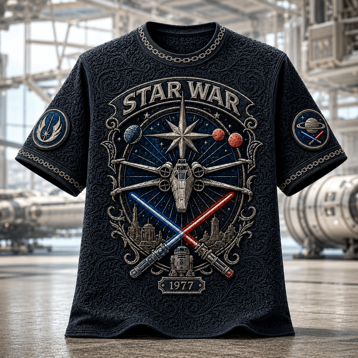 PREMIUM STW 3D EMBOSS SHIRT NPL