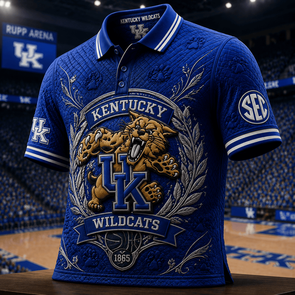 PREMIUM KWC EMBOSS POLO SHIRT HQH
