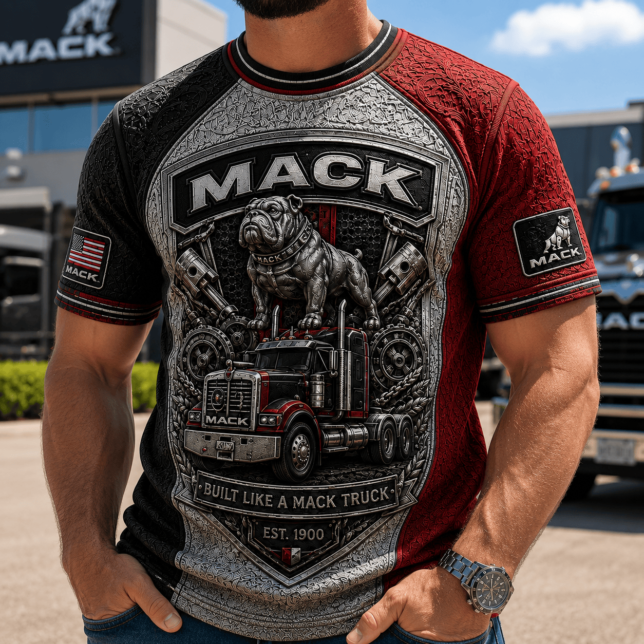 PREMIUM MATK 3D EMBOSS SHIRT TTNL