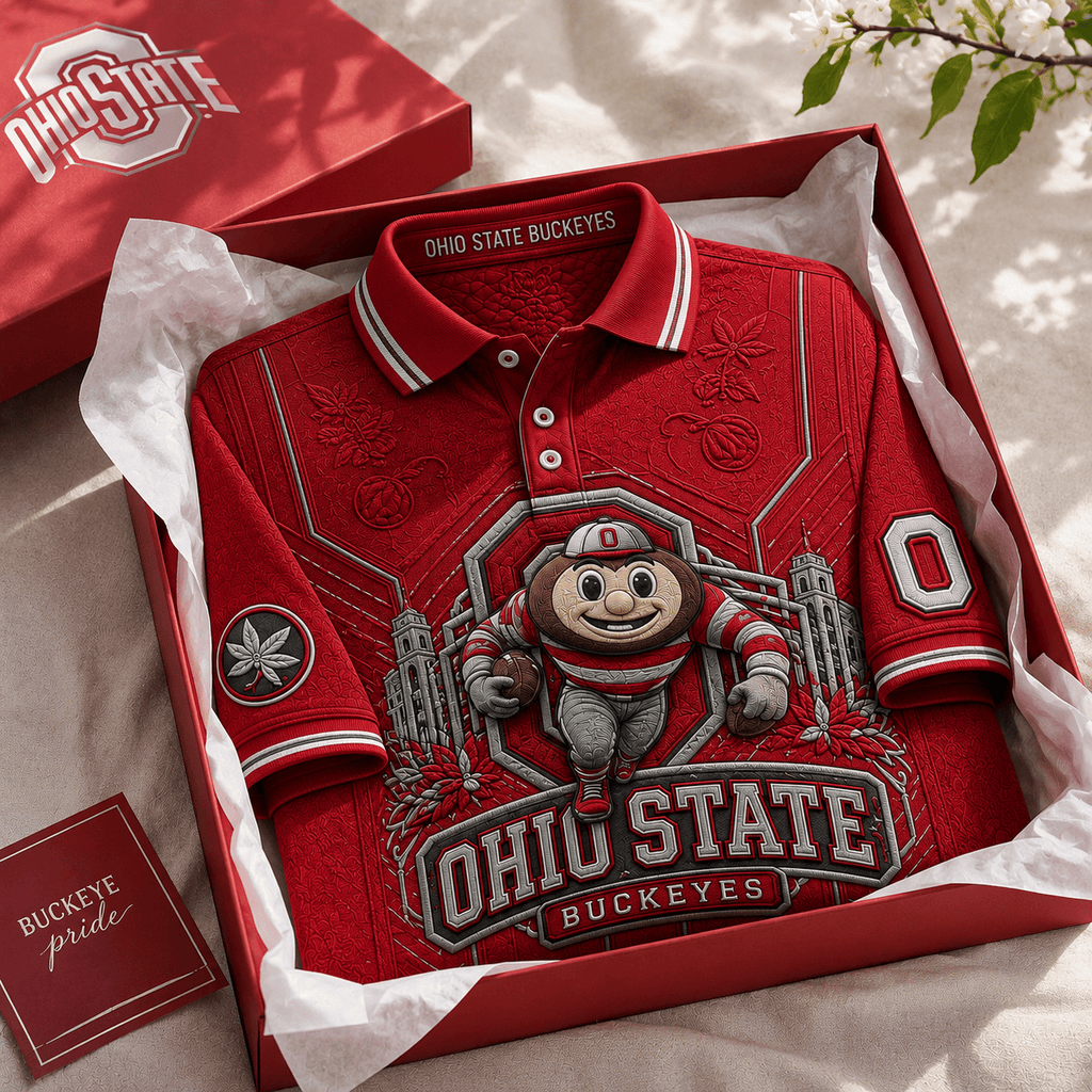 PREMIUM OSB EMBOSS POLO SHIRT HQH