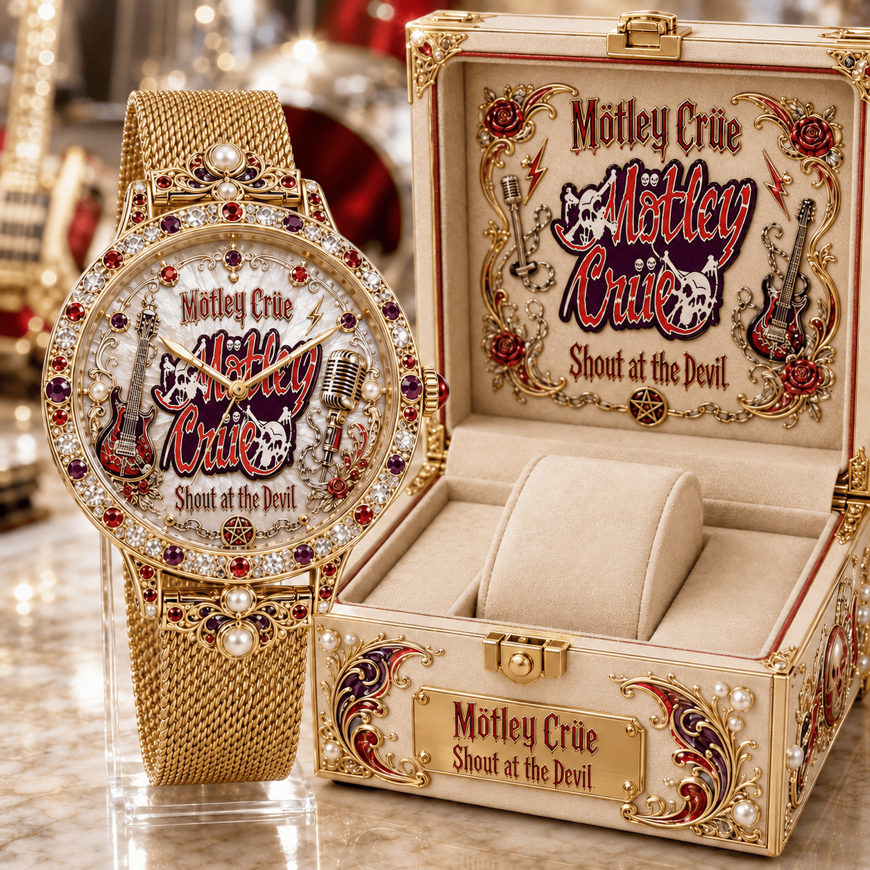 MLCR Premium Mötley Crüe Watch NTVA