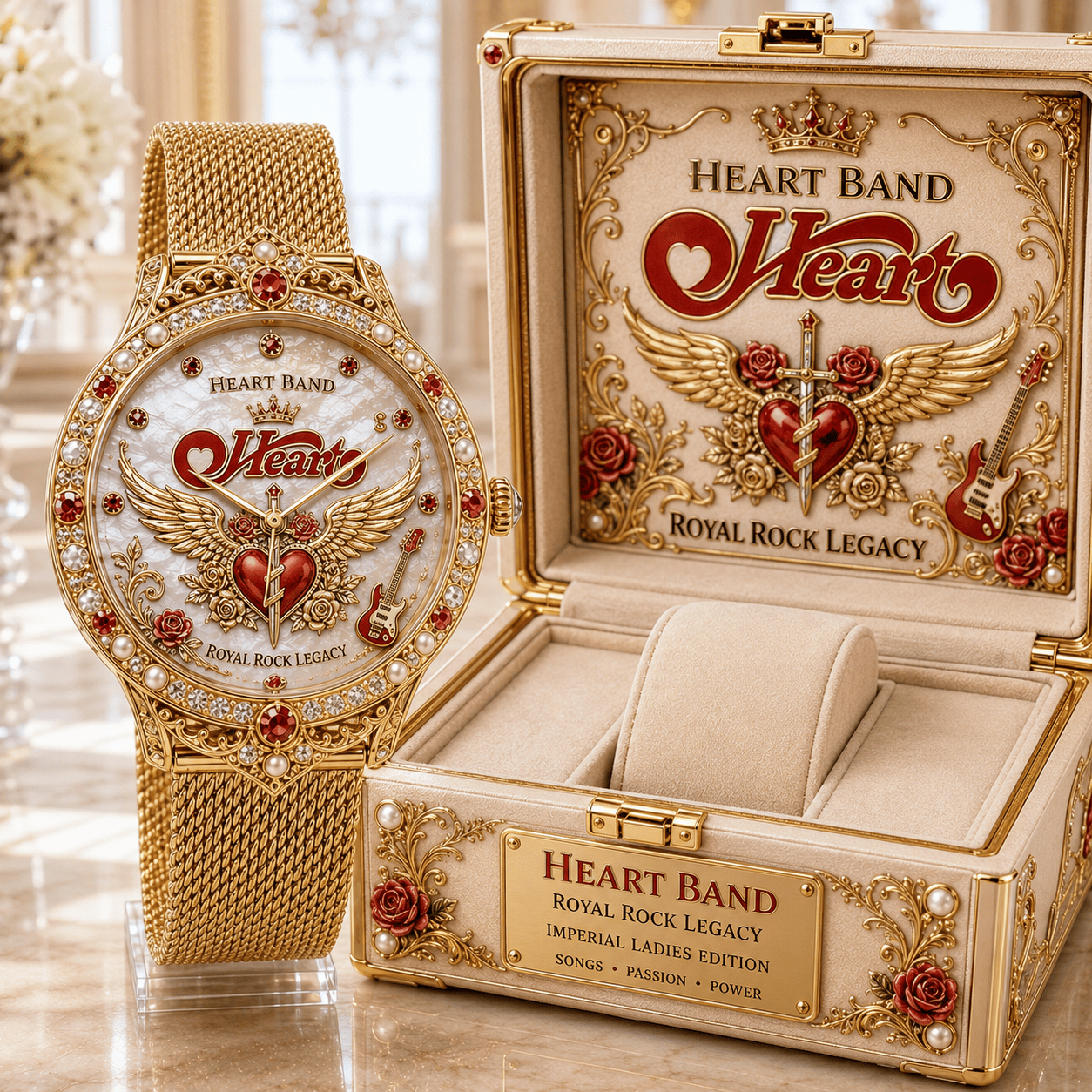HRT Premium Heart Band Watch NTVA