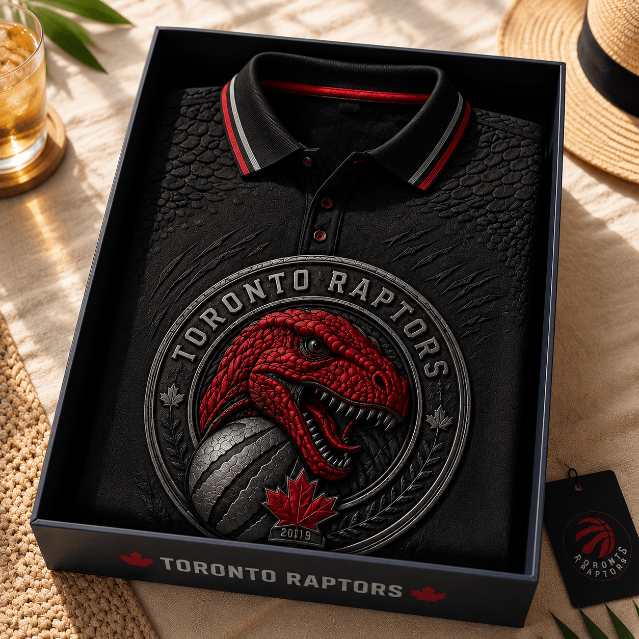 PREMIUM TRT EMBOSS POLO SHIRT DBD