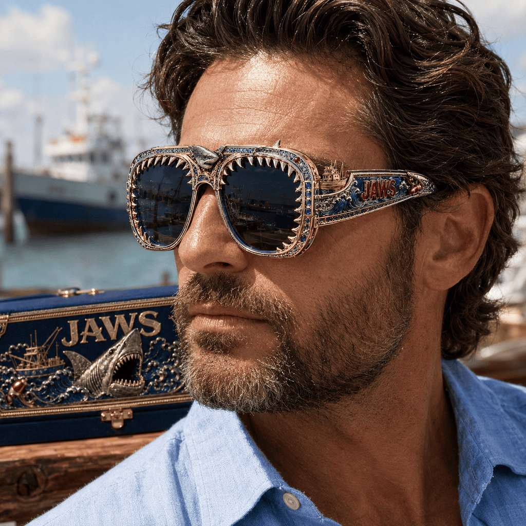 PREMIUM JAWS UNISEX SUNGLASSES HQH