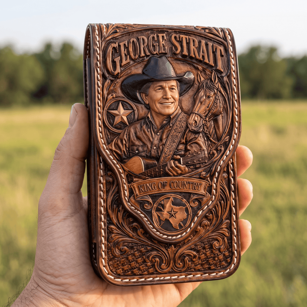 GGST Western Leather Belt Phone Holster HTTT