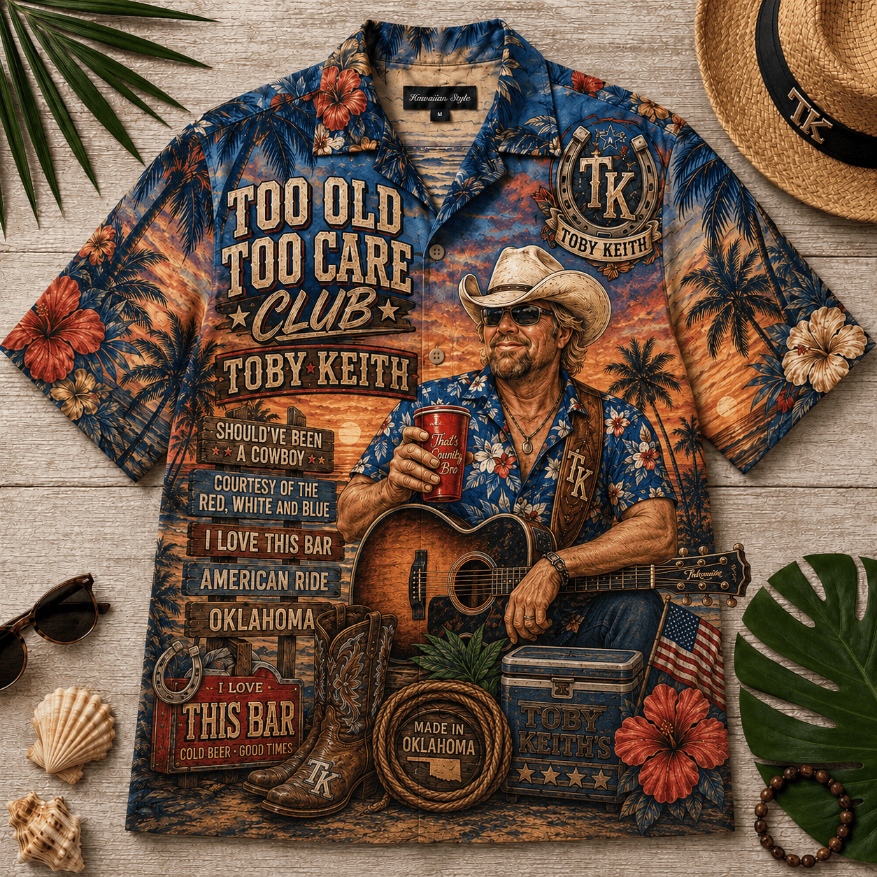 Premium TBKH Hawaiian Shirt HQH