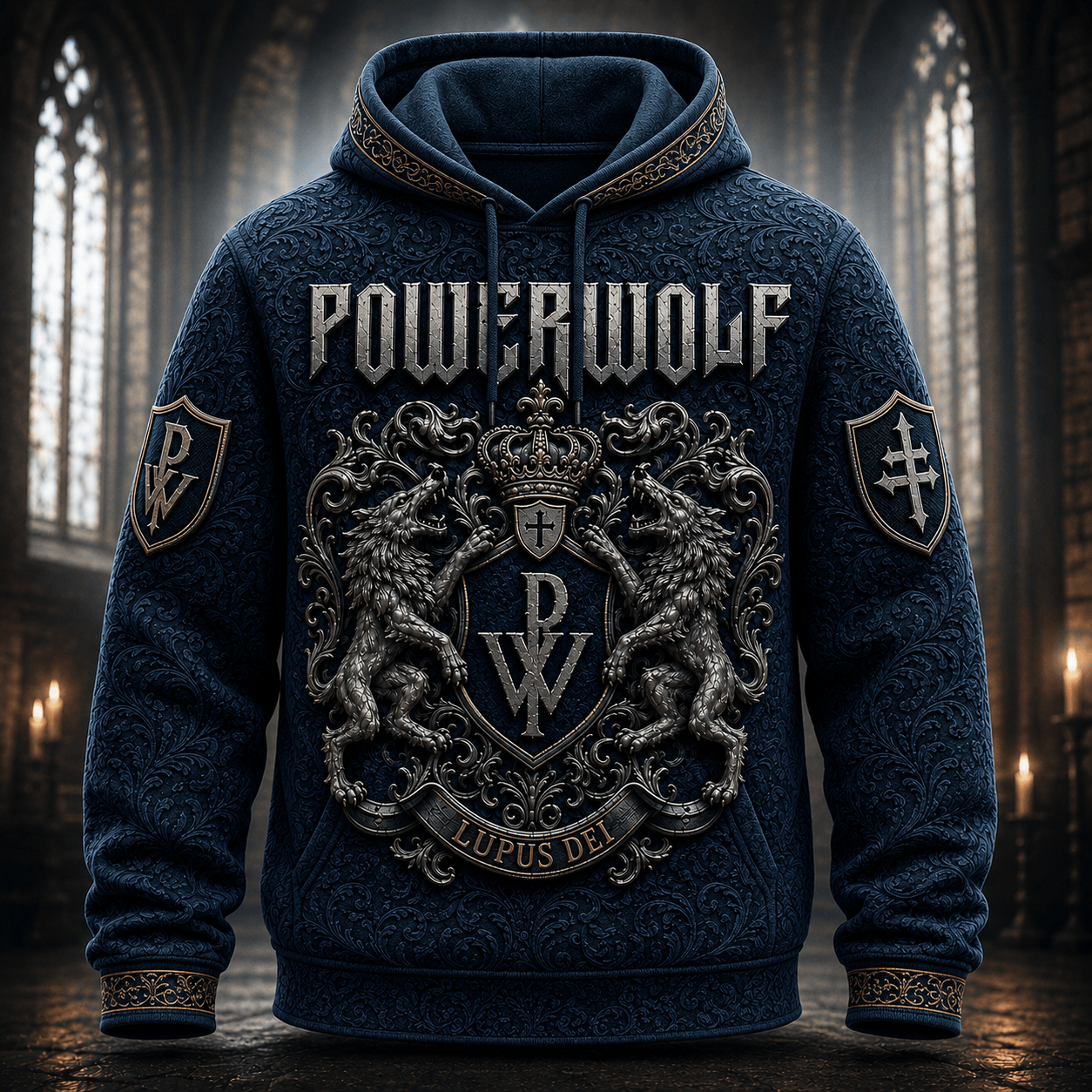 PREMIUM POWF 3D EMBOSS SHIRT NPL