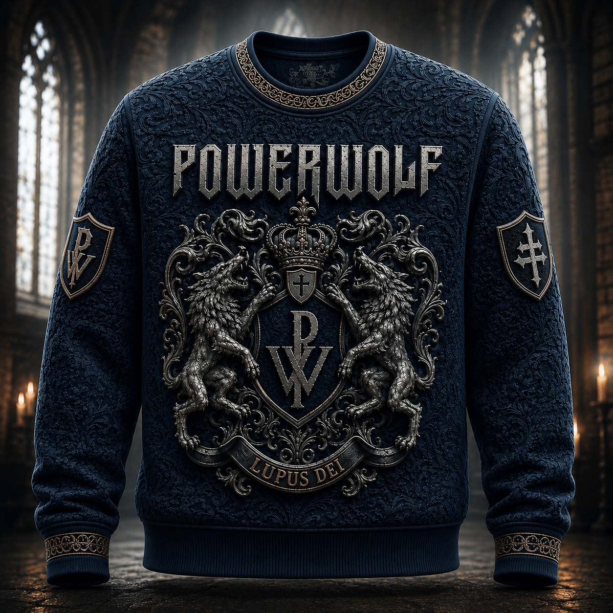PREMIUM POWF 3D EMBOSS SHIRT NPL
