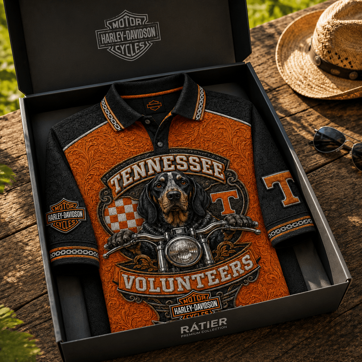 PREMIUM TVF EMBOSS POLO SHIRT HQH