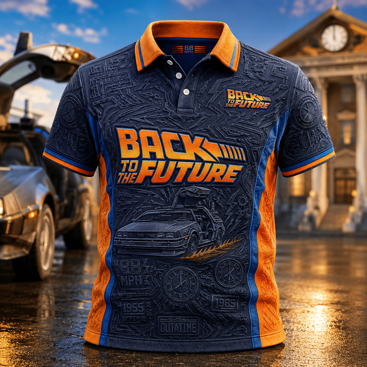 PREMIUM BTF EMBOSS POLO SHIRT NTVA