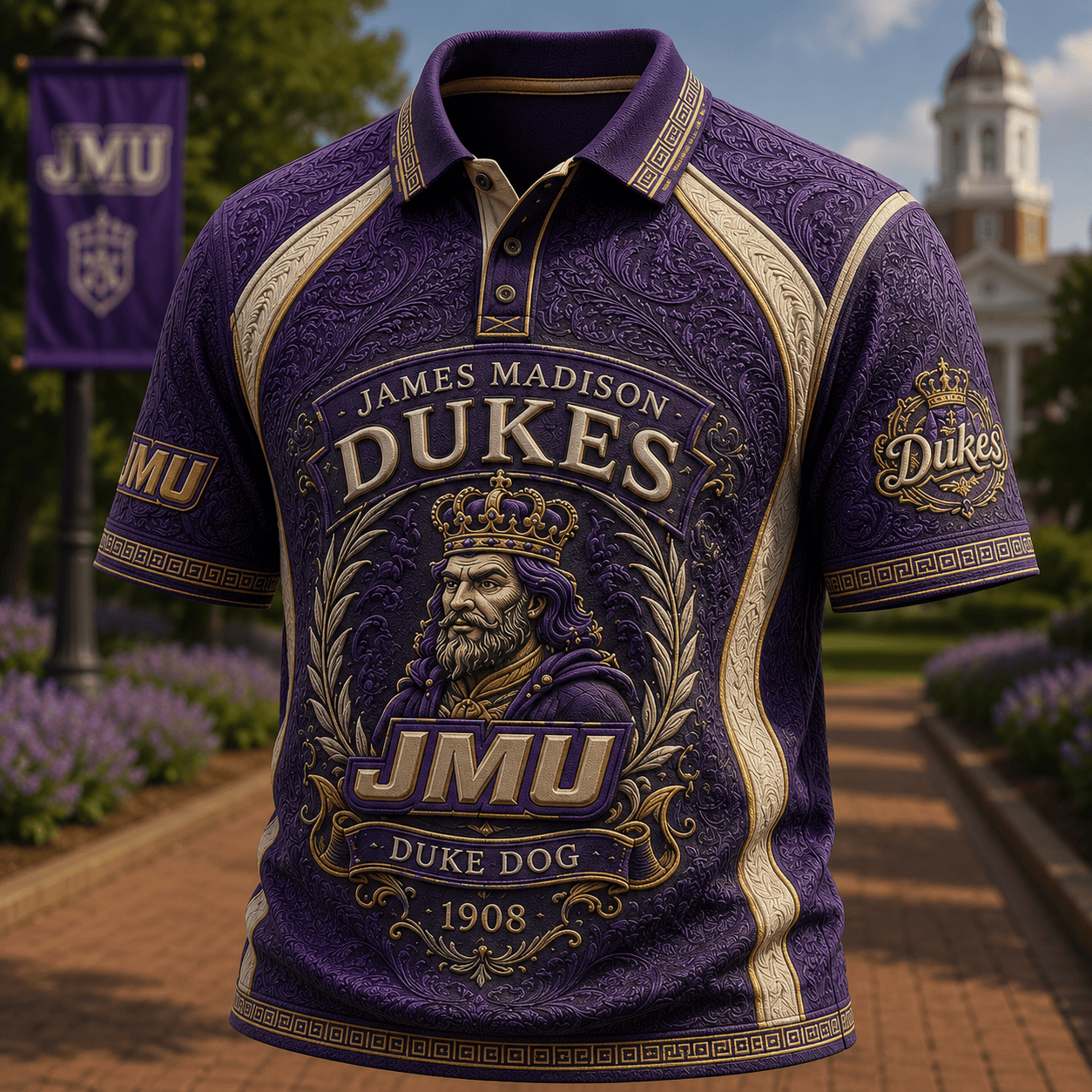 PREMIUM JMDK EMBOSS POLO SHIRT HQH