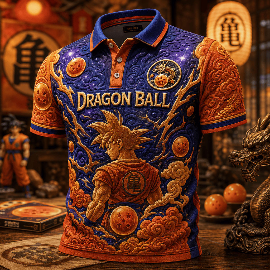 PREMIUM DRGB EMBOSS POLO SHIRT NTVA