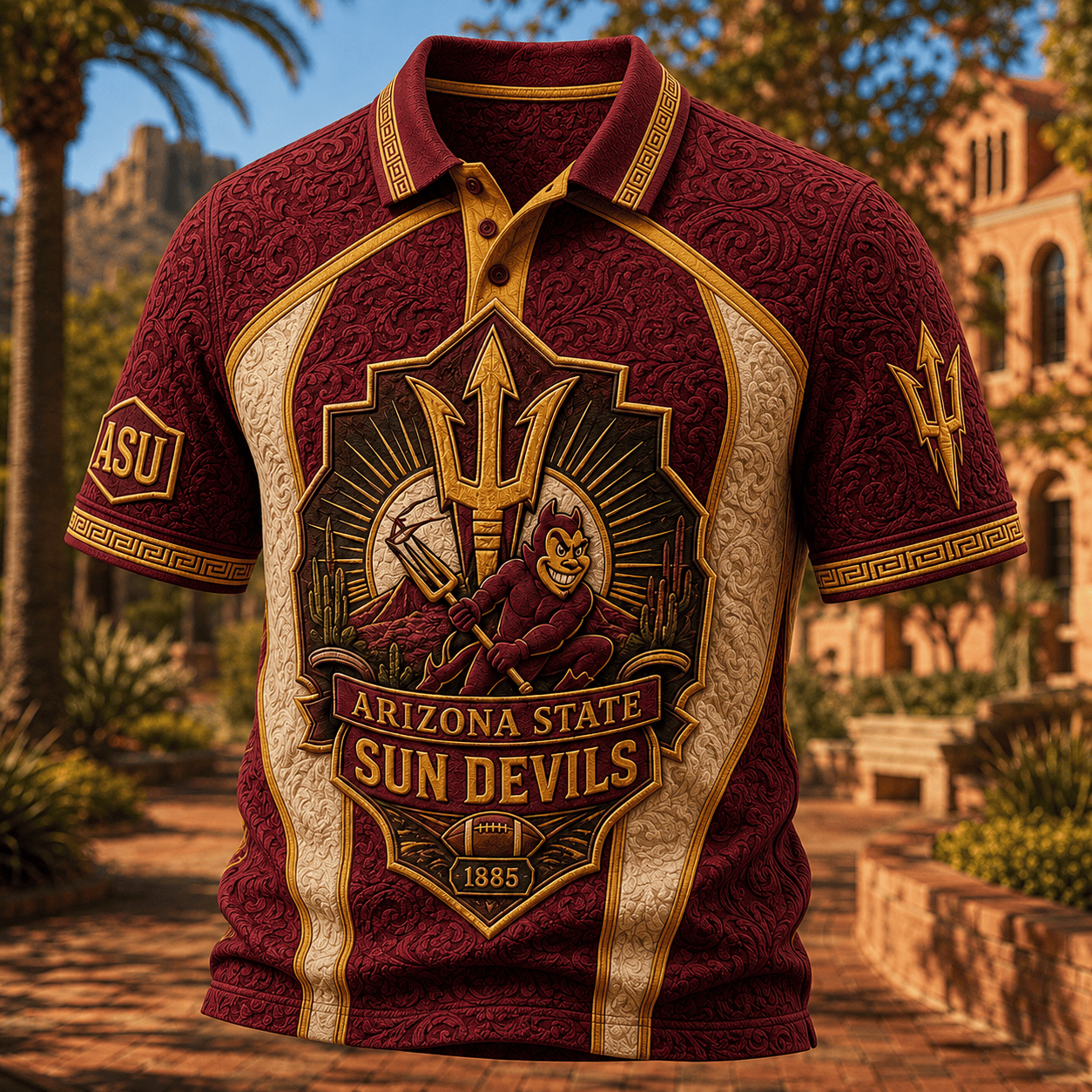 PREMIUM ASSD EMBOSS POLO SHIRT HQH