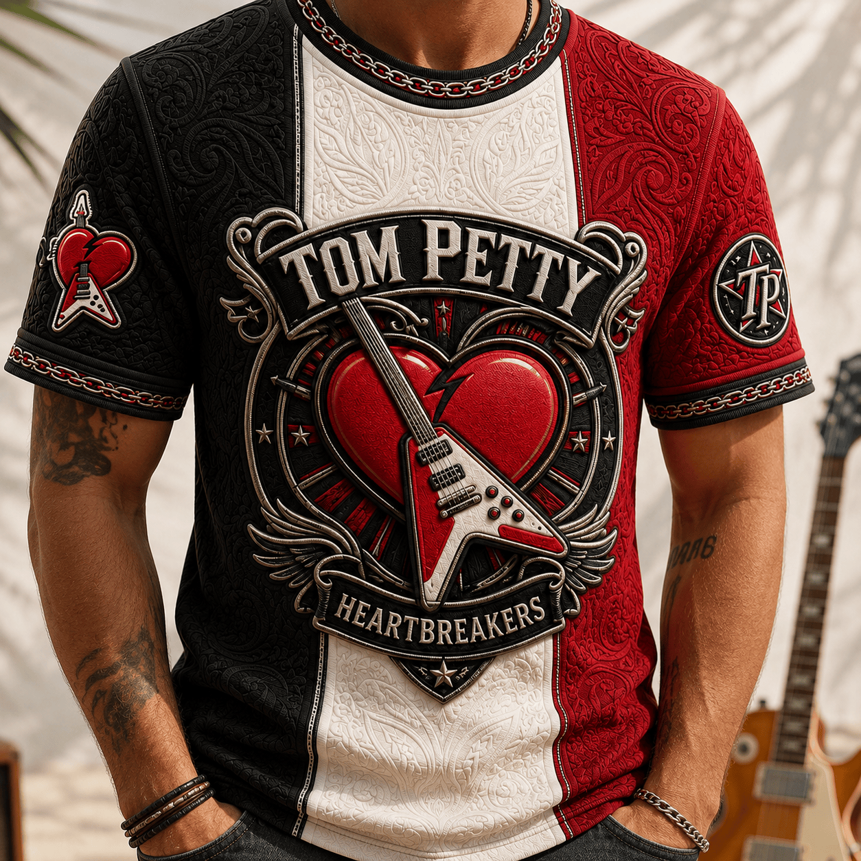 PREMIUM TPT 3D EMBOSS SHIRT NPL