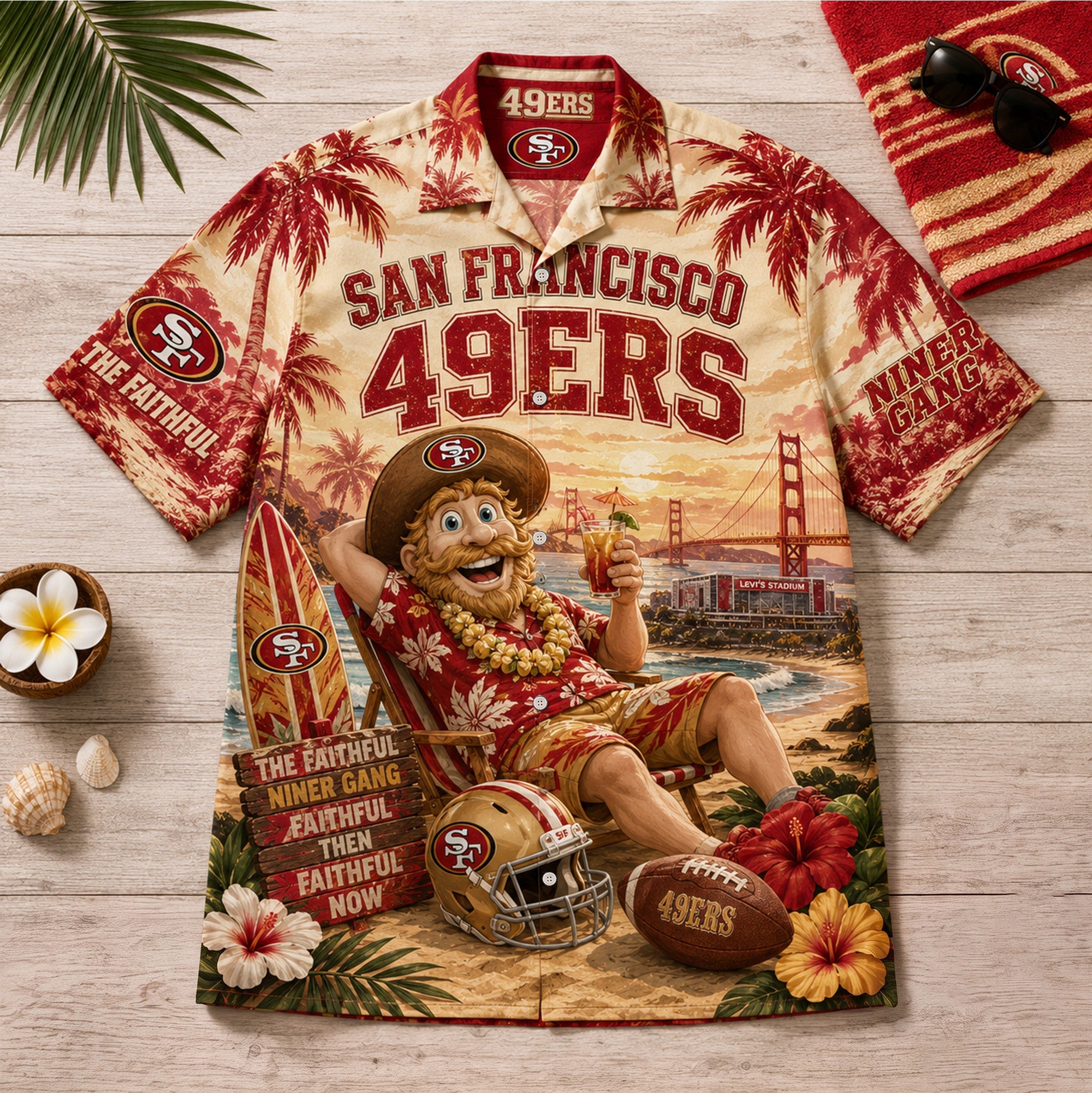Premium SF49 Hawaiian Shirt TNSM