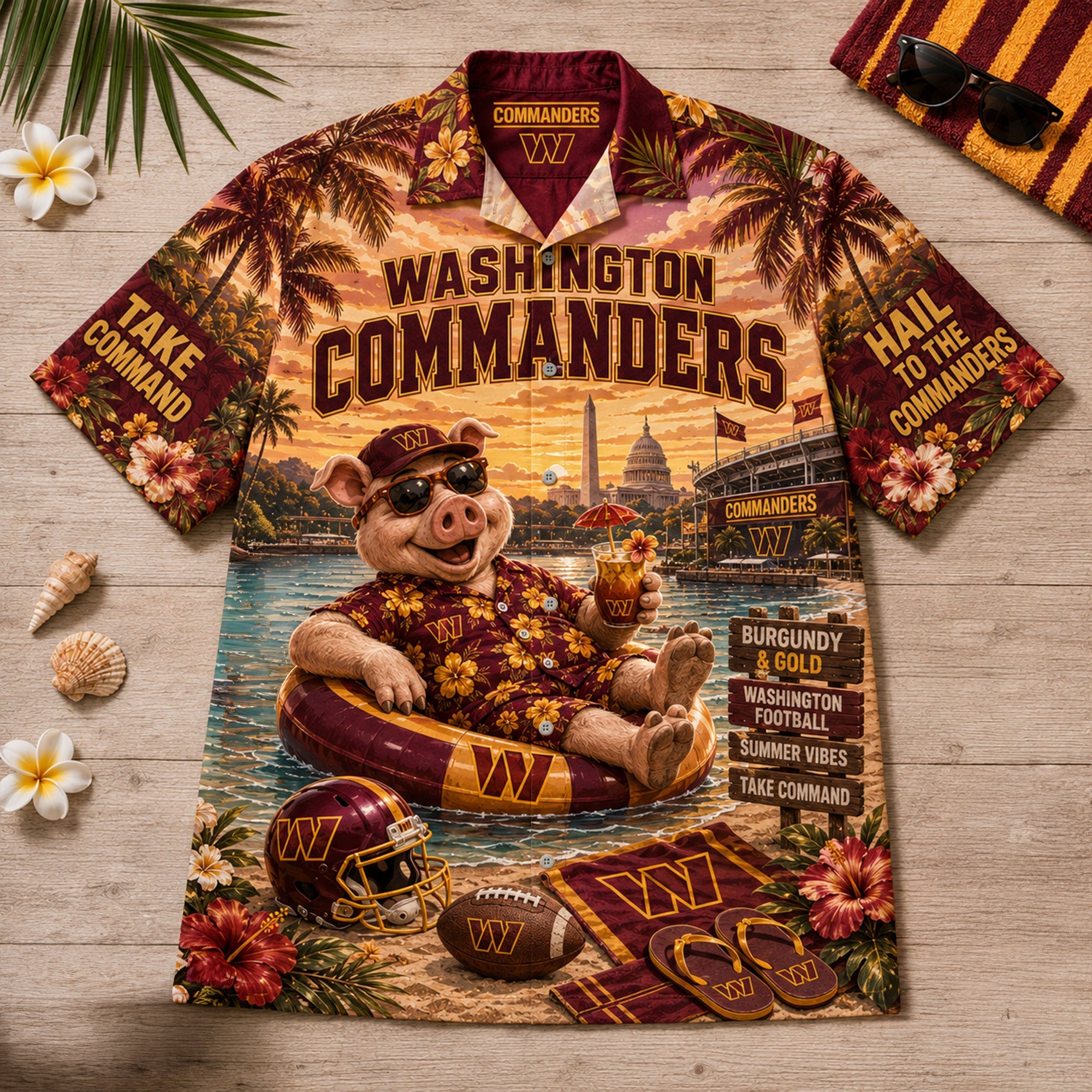 Premium WCD Hawaiian Shirt TNSM