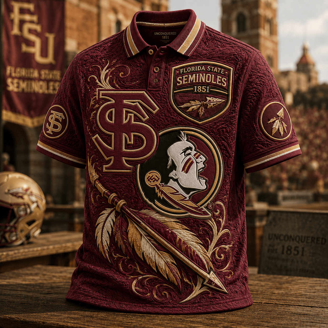 PREMIUM FSS EMBOSS POLO SHIRT PDL
