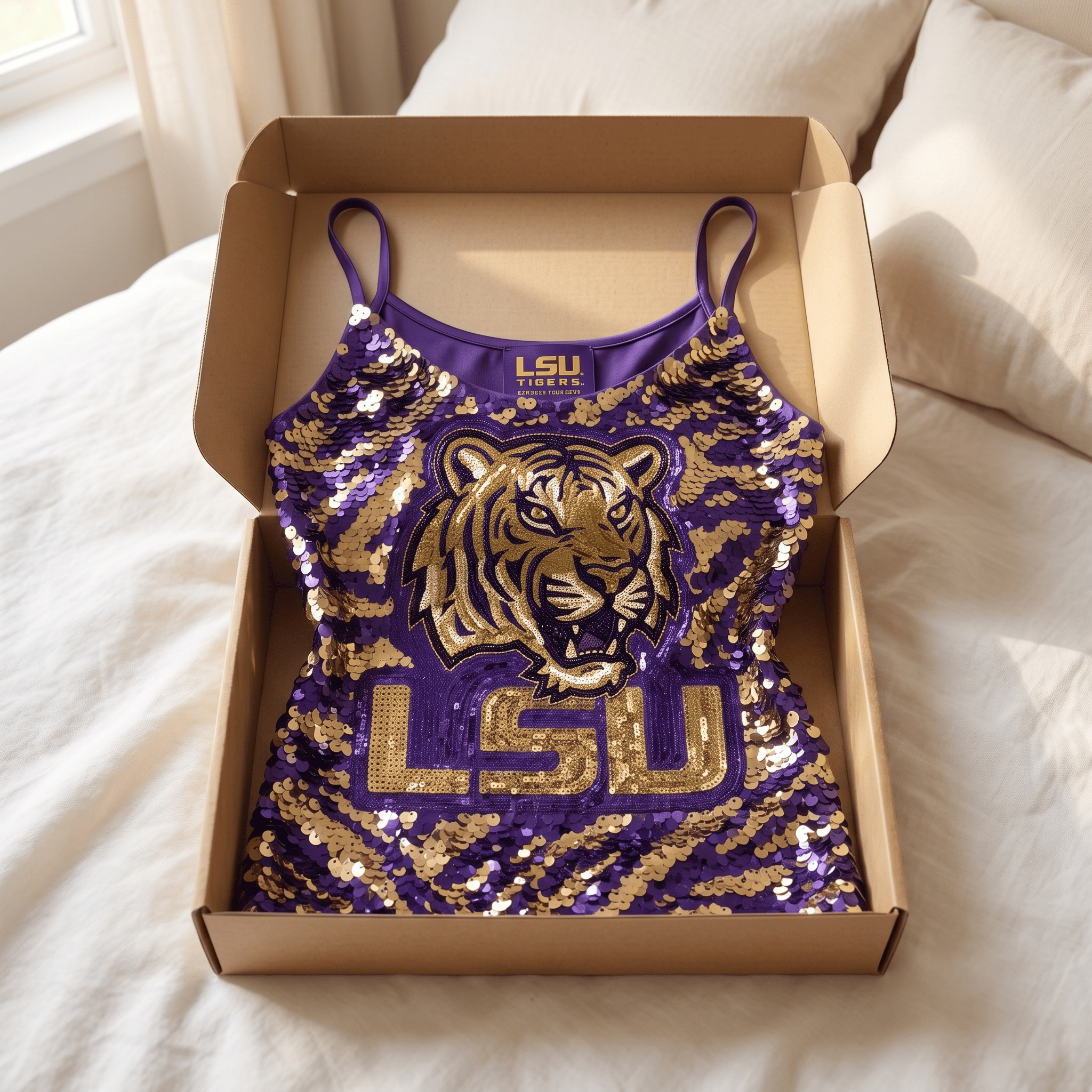 Premium LSU Jersey Cami Top HTTT