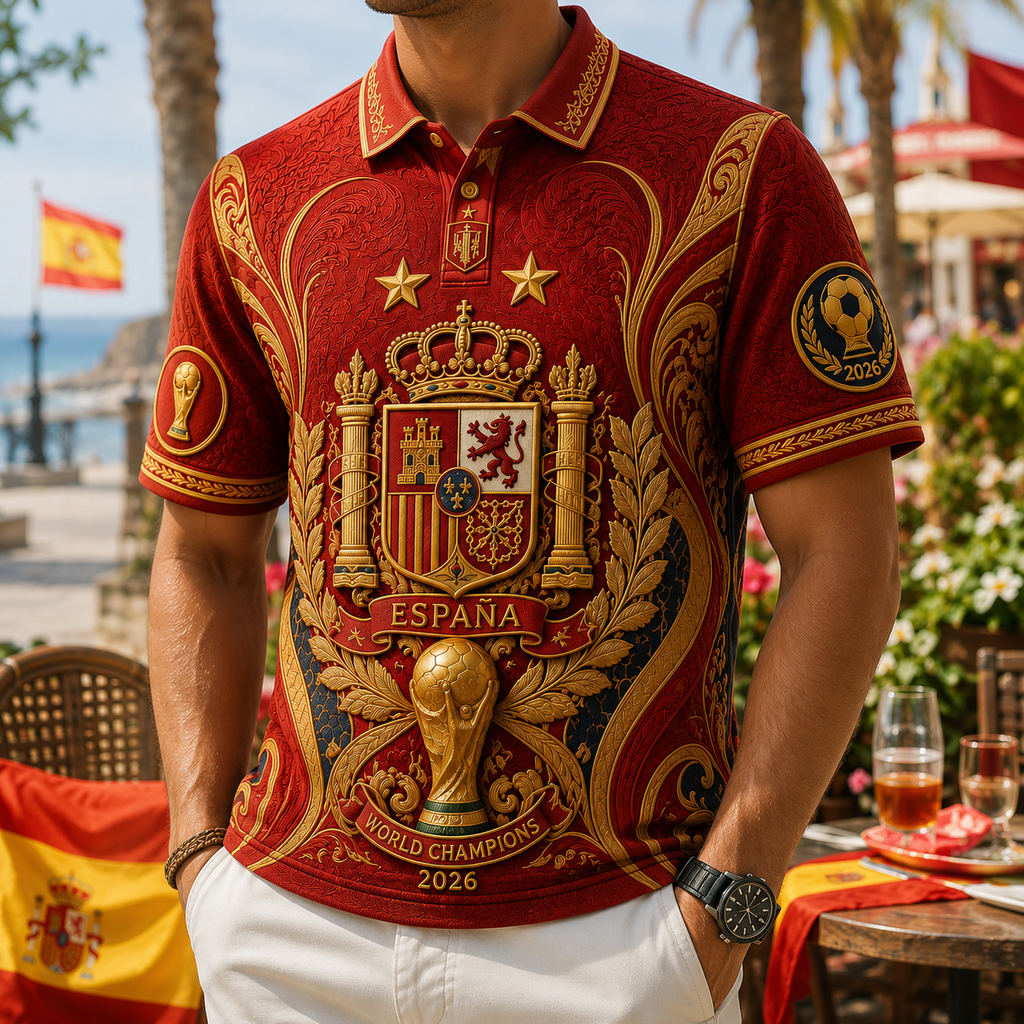 PREMIUM ESP EMBOSS POLO SHIRT HQH