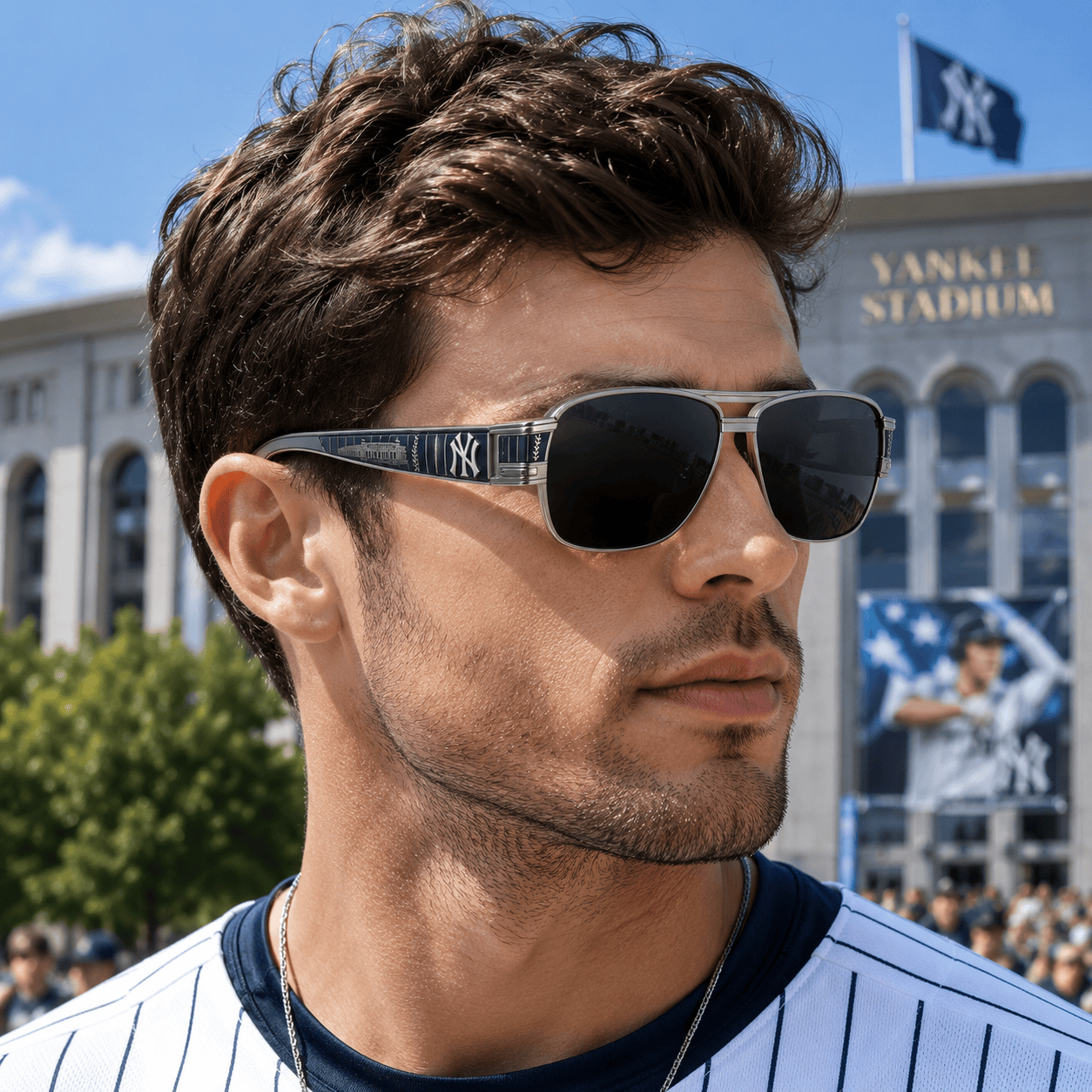 PREMIUM NYY UNISEX SUNGLASSES NPL