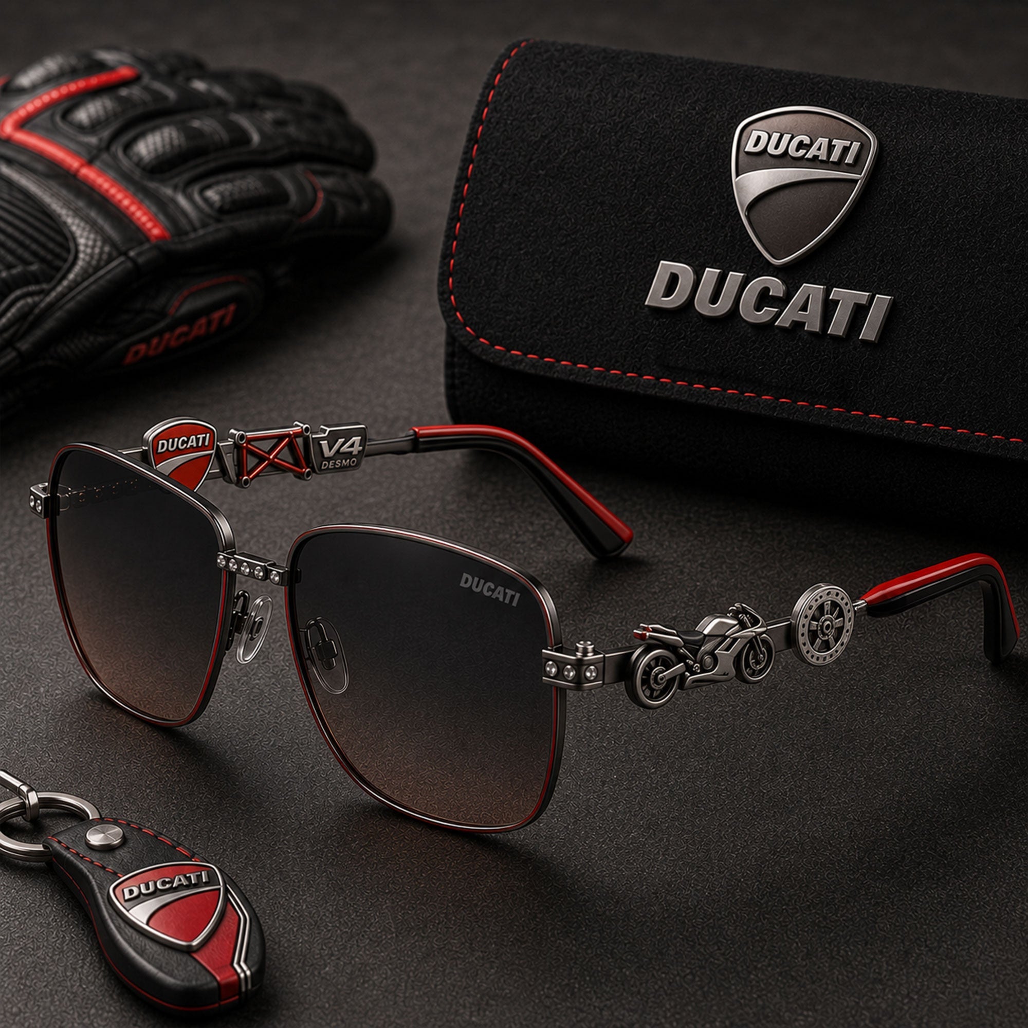 Premium DCT Sunglasses with Rhinestone TNSM