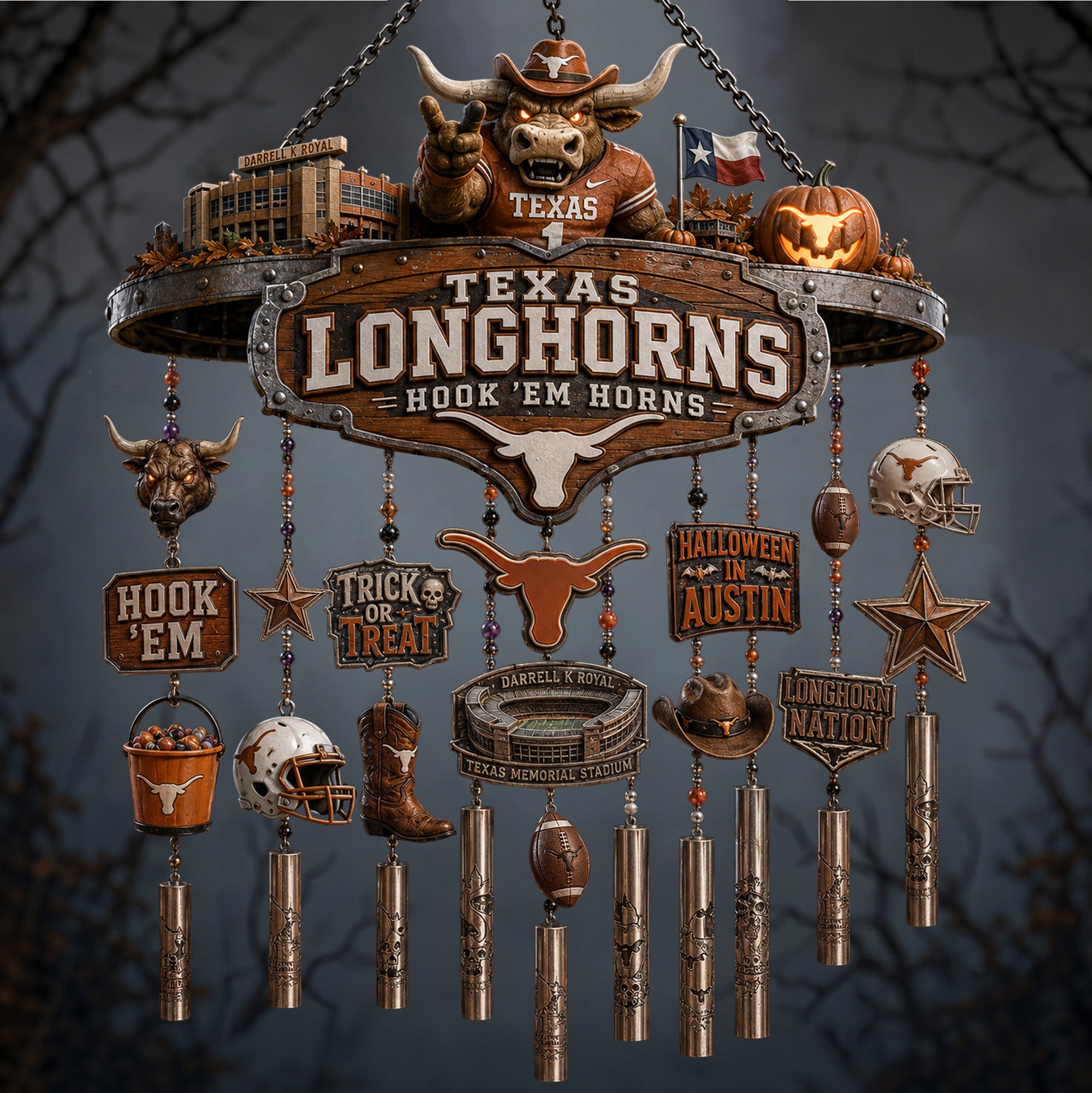 Premium TLS Halloween Wind Chime TNSM