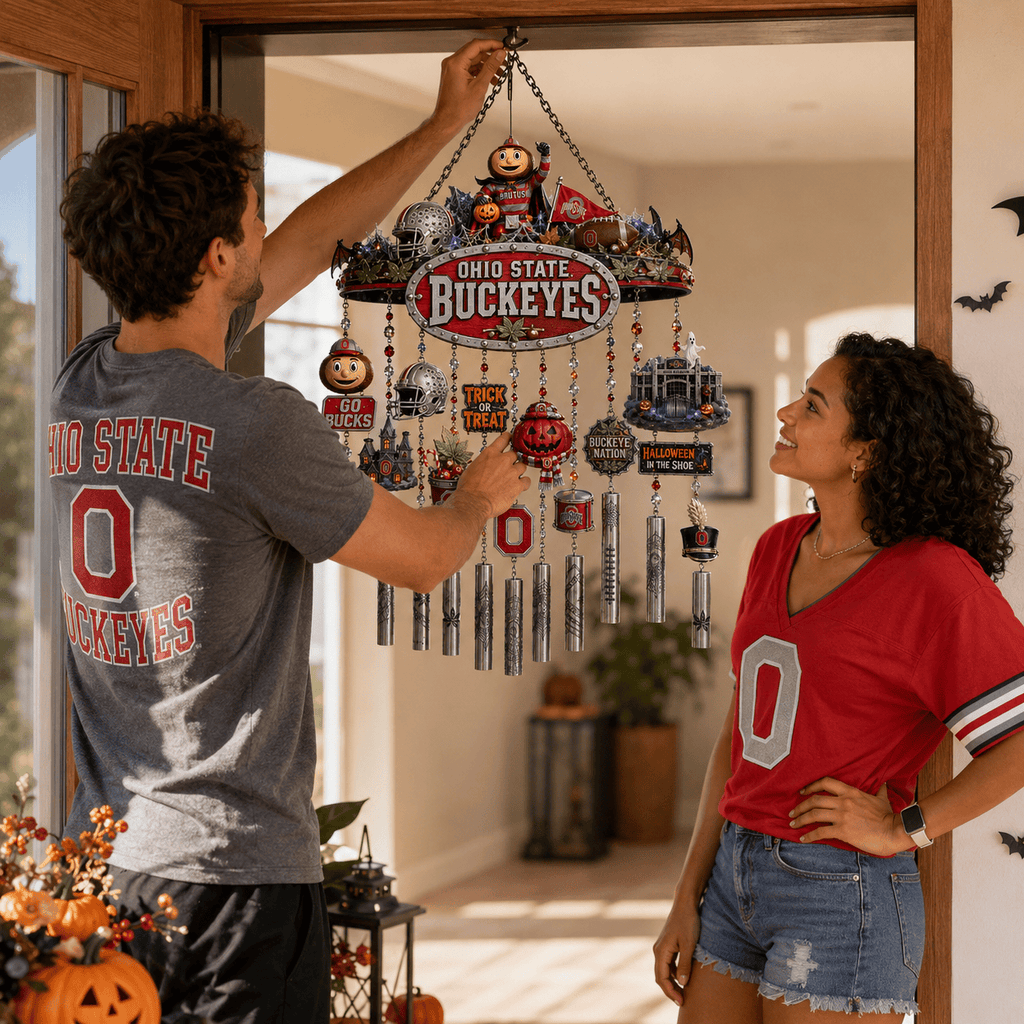 Premium OSB Halloween Wind Chime TNSM