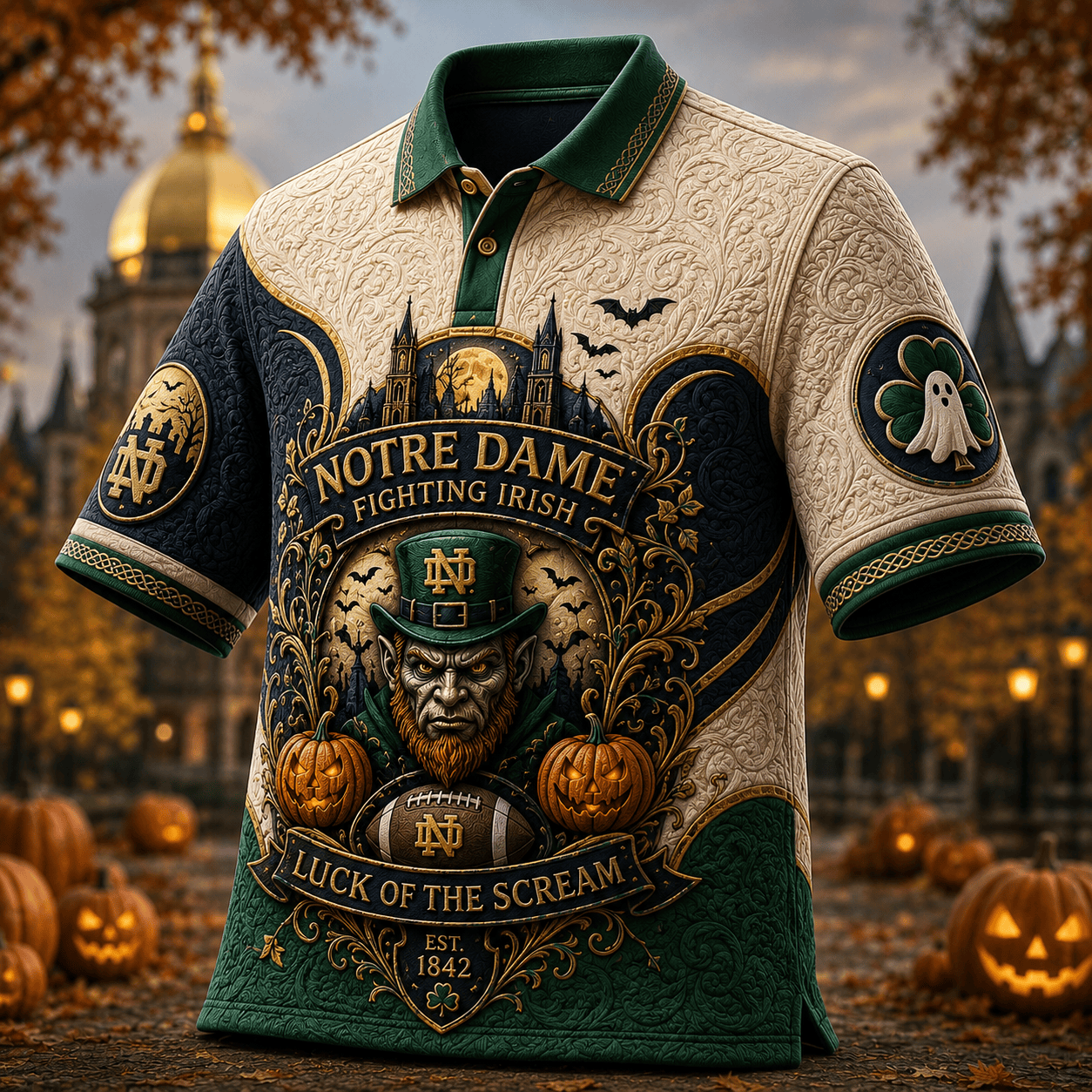 PREMIUM NDFI EMBOSS POLO SHIRT HQH