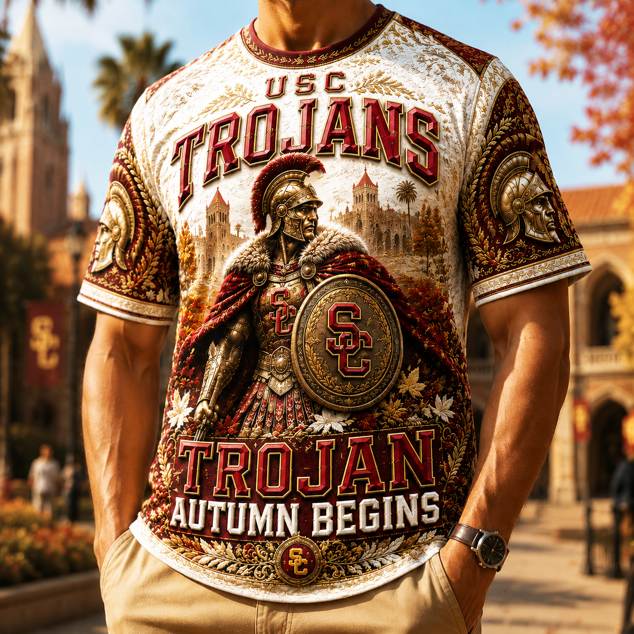 PREMIUM USC 3D EMBOSS SHIRT NTB