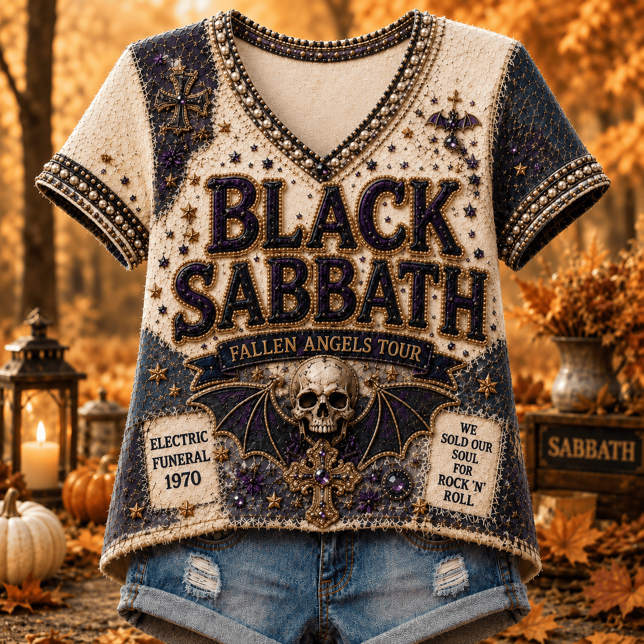 Premium BLST V-neck Shirt NPL
