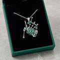 DKMP Solid Gold Chain with Diamond Pendant HTTT