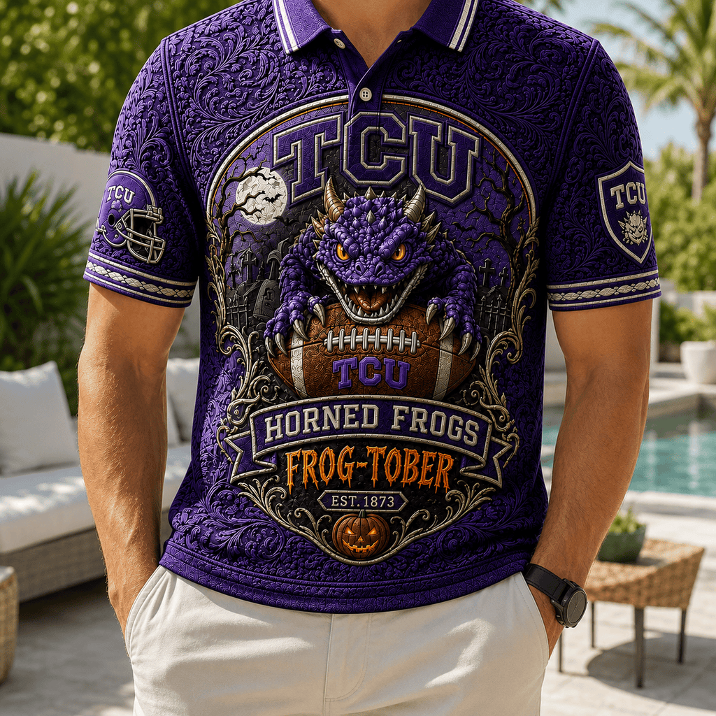 PREMIUM TCU EMBOSS POLO SHIRT NTNA