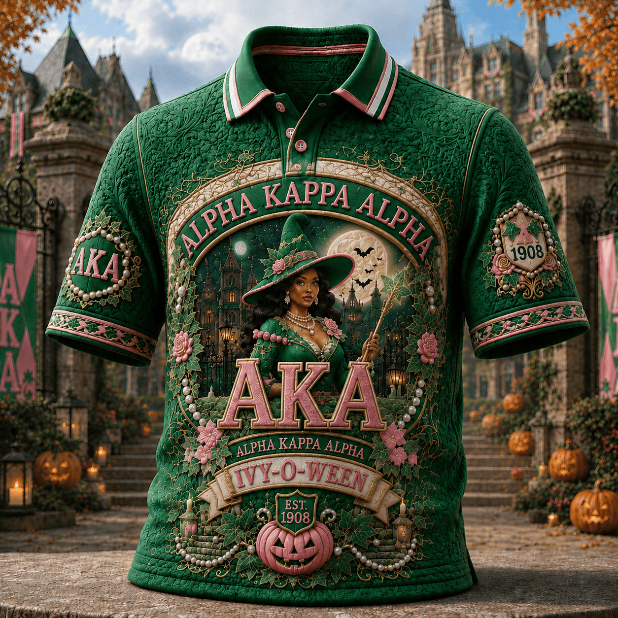 PREMIUM AKA EMBOSS POLO SHIRT NTNA
