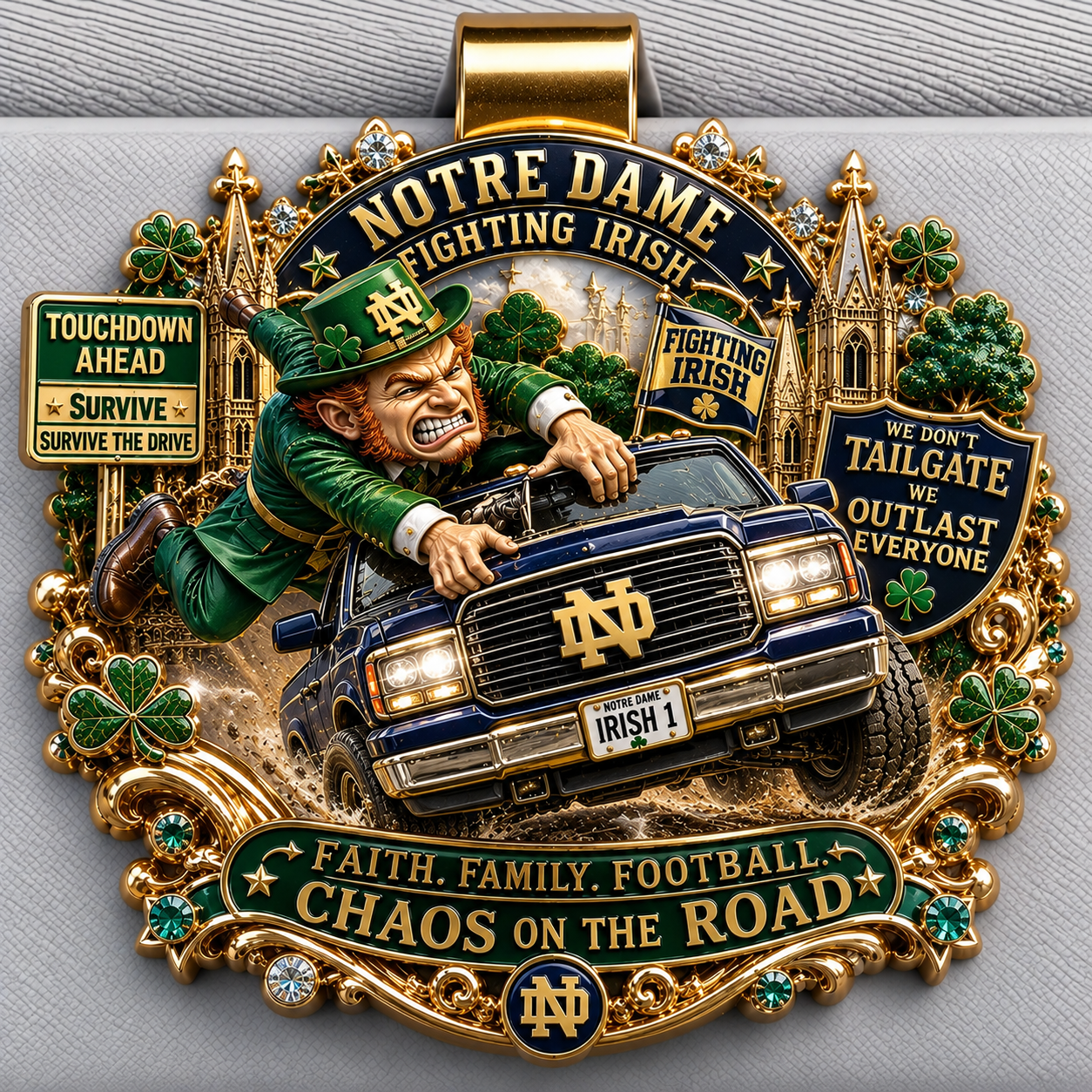 NDFI PREMIUM CAR VISOR CLIP LNTH