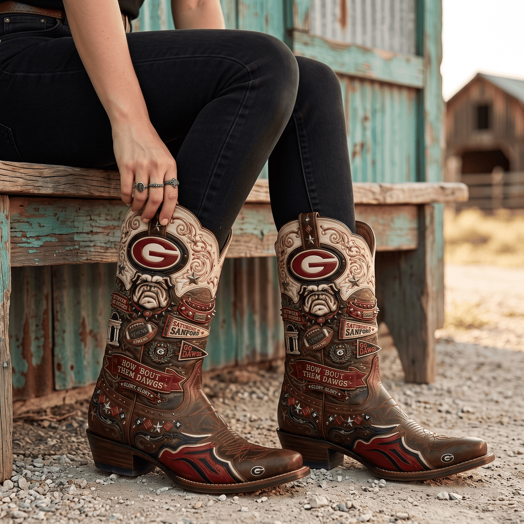 GGBD WESTERN COWBOY BOOTS HTTT