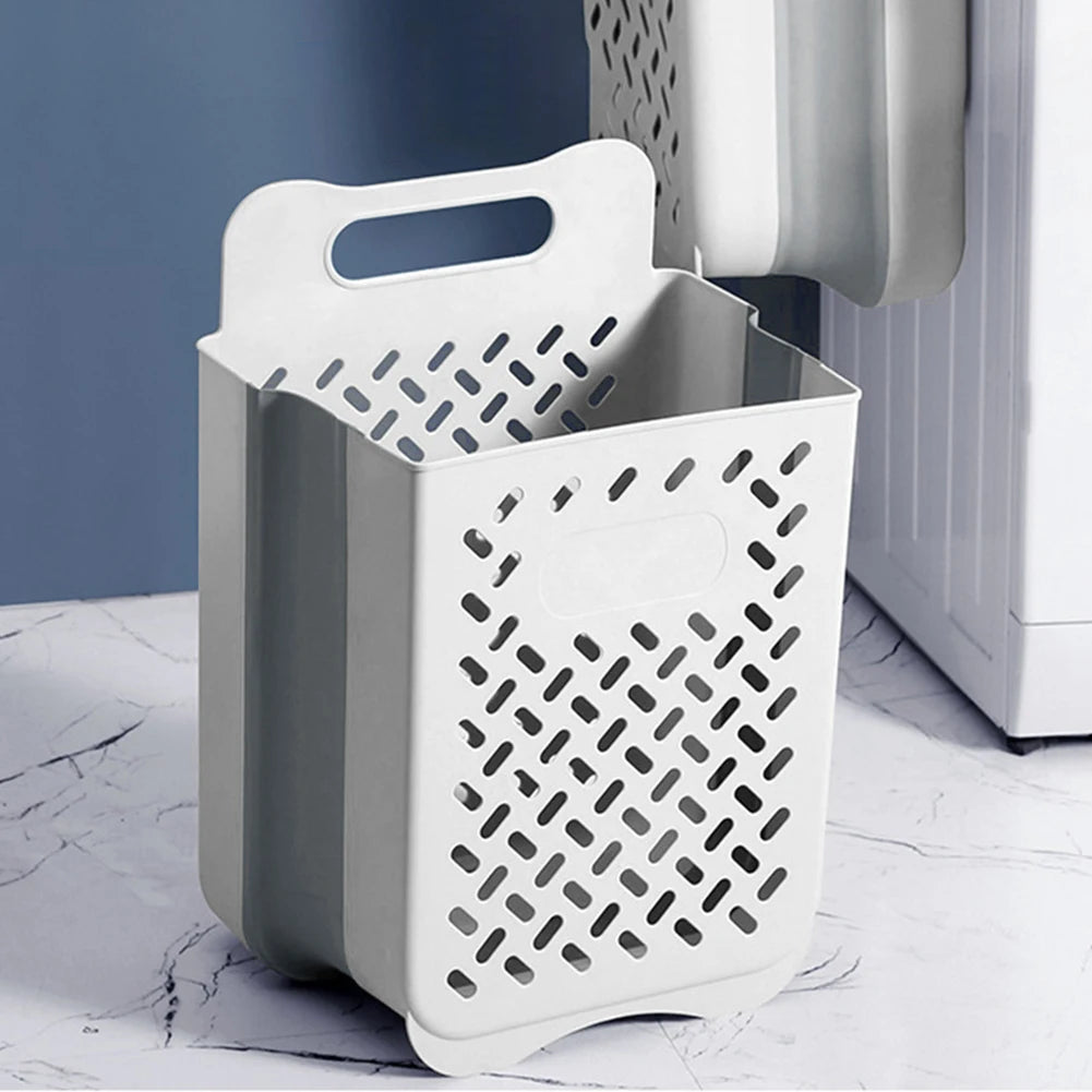 Laundry Basket Hamper Large Folding Bathroom Laundry Basket Strong load-Bearing Hollow Clothes Storage Baskets Clothe Organizer
